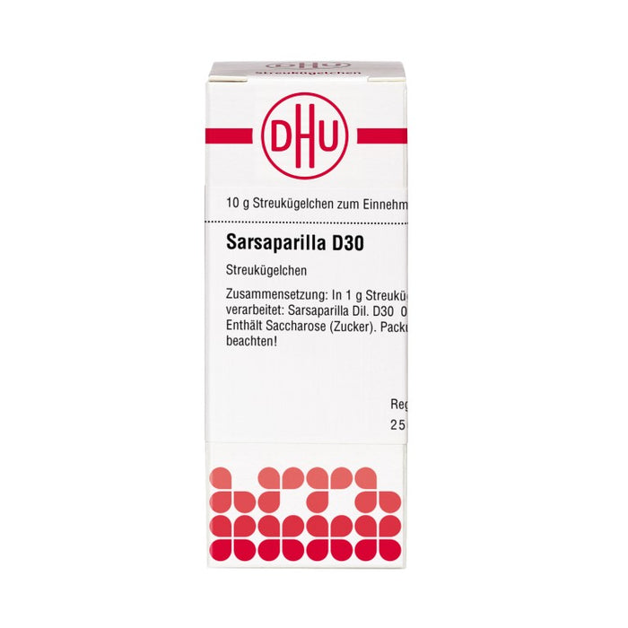 DHU Sarsaparilla D30 Streukügelchen, 10 g Globules