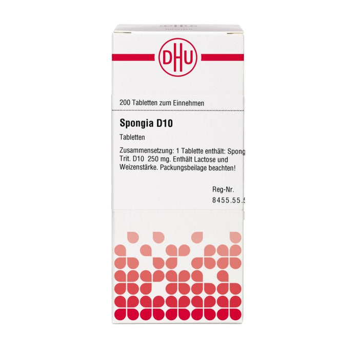 DHU Spongia D10 Tabletten, 200 St. Tabletten