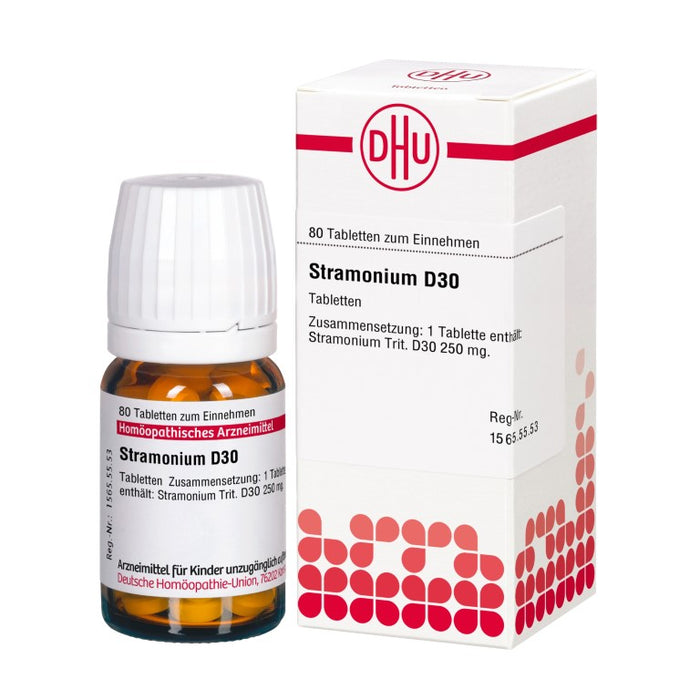 DHU Stramonium D30 Tabletten, 80 St. Tabletten