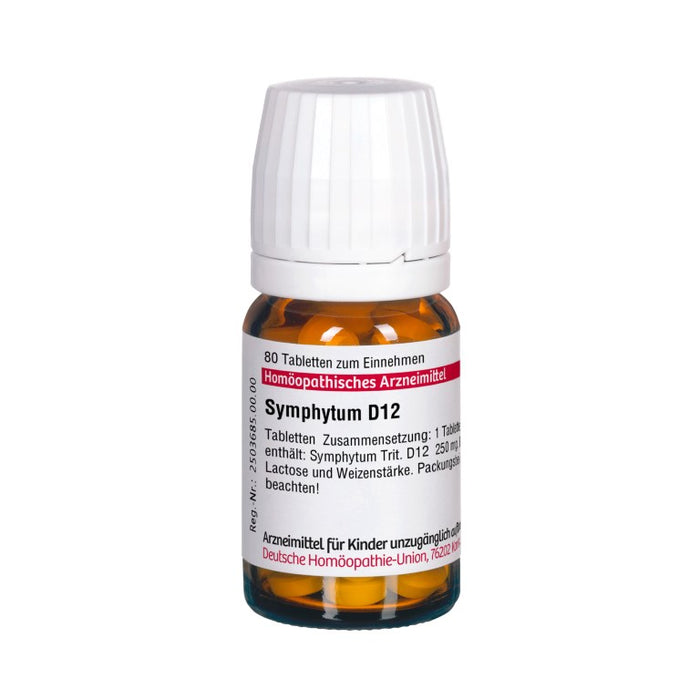 DHU Symphytum D 12 Tabletten, 80 pc Tablettes