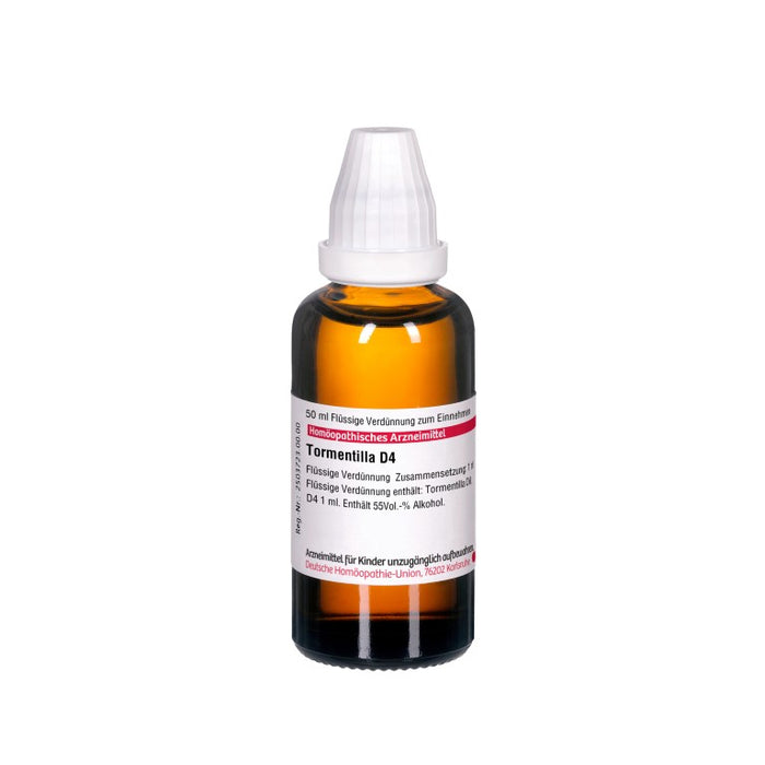 Tormentilla D4 DHU Dilution, 50 ml Lösung