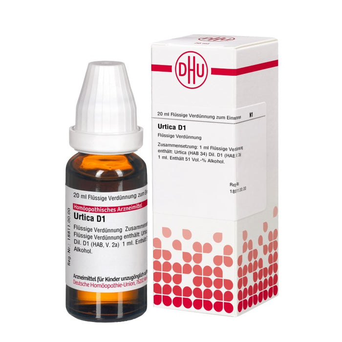 Urtica D1 DHU Dilution, 20 ml Lösung