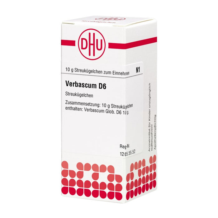 DHU Verbascum D6 Streukügelchen, 10 g Globules