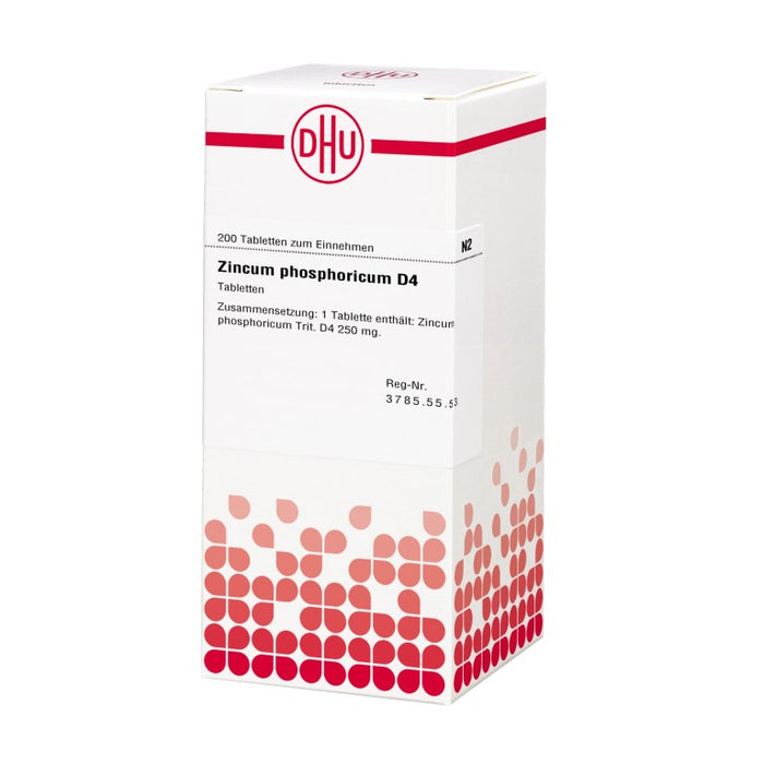 Zincum phosphoricum D4 DHU Tabletten, 200 St. Tabletten