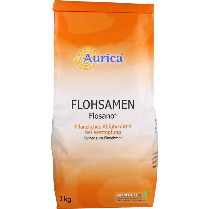 Aurica Flohsamen Flosano bei Verstopfung, 1000 g Poudre