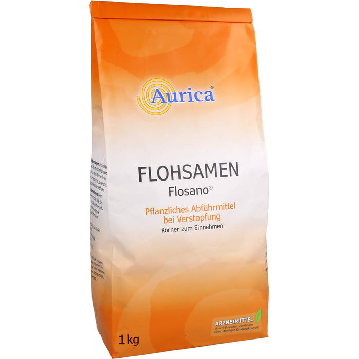 Aurica Flohsamen Flosano bei Verstopfung, 1000 g Poudre