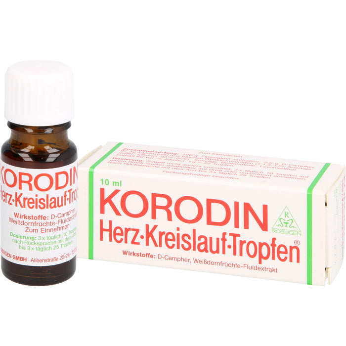 Korodin Herz-Kreislauf-Tropfen, 10 ml Solution