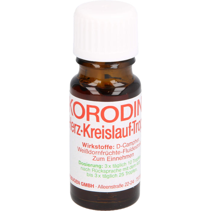 Korodin Herz-Kreislauf-Tropfen, 10 ml Solution