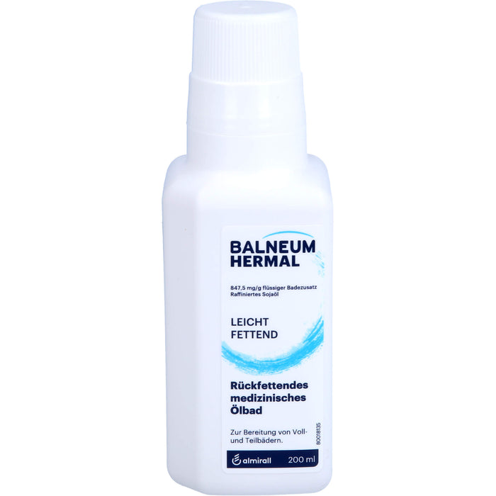 Balneum Hermal rückfettendes Ölbad gegen trockene, leicht juckende Haut, 200 ml Solution