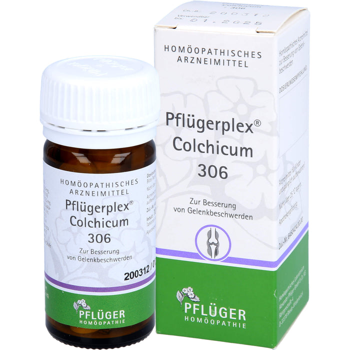 Pflügerplex Colchicum 306 Tabletten zur Besserung von Gelenkbeschwerden, 100 pcs. Tablets