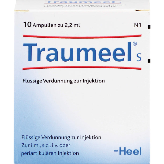 Traumeel S Flüssige Verdünnung zur Injektion, 10 pcs. Ampoules