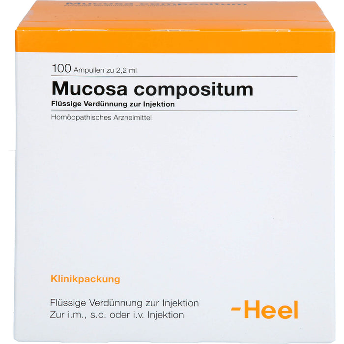 Heel Mucosa compositum flüssige Verdünnung, 100 St. Ampullen