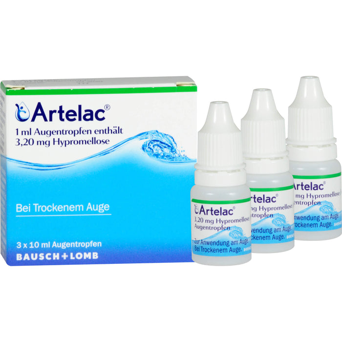 Artelac Augentropfen Tropffläschchen, 30 ml Lösung