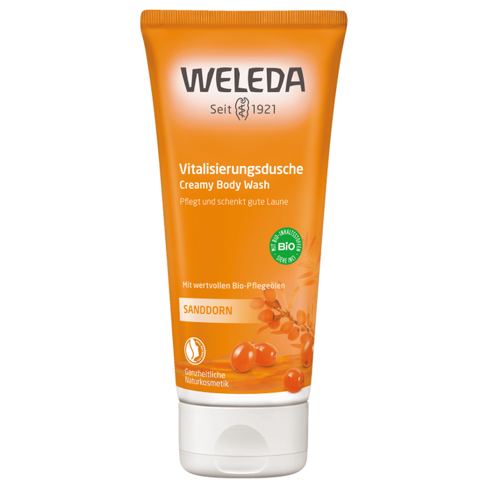 WELEDA Sanddorn Vitalisierungsdusche, 200 ml Gel