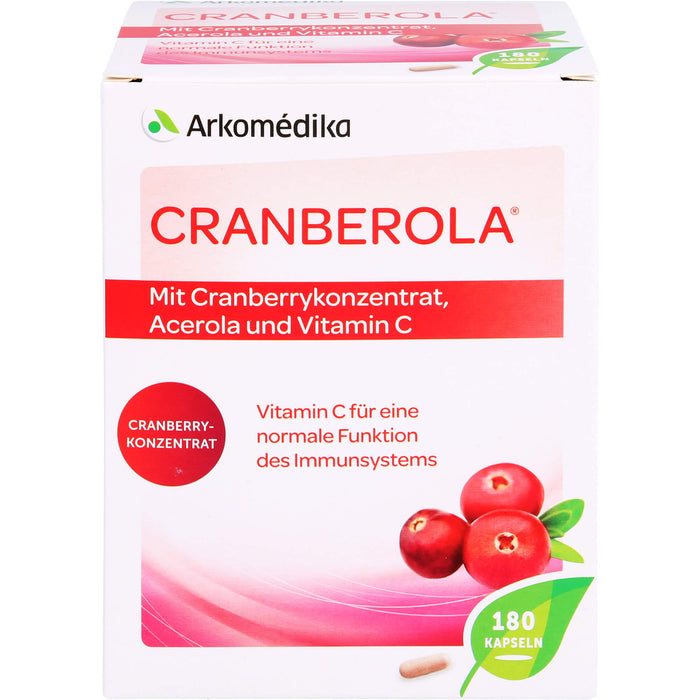 CRANBEROLA Kapseln, 180 pc Capsules