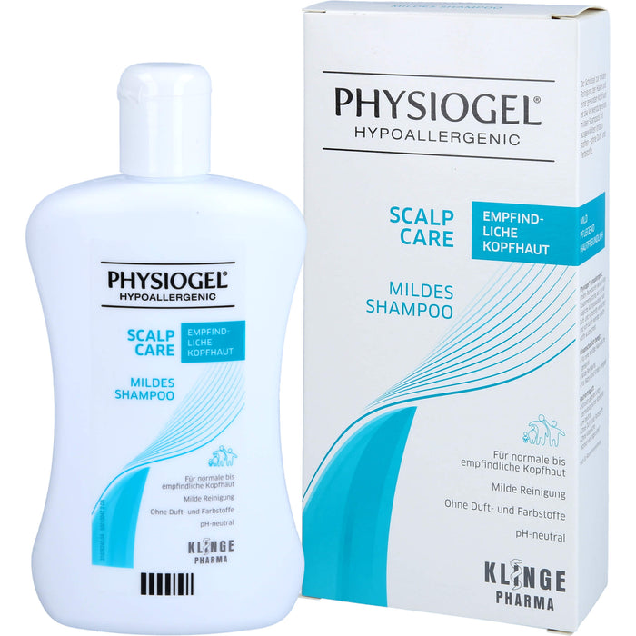 PHYSIOGEL Scalp care mildes Shampoo, 250 ml Shampoing