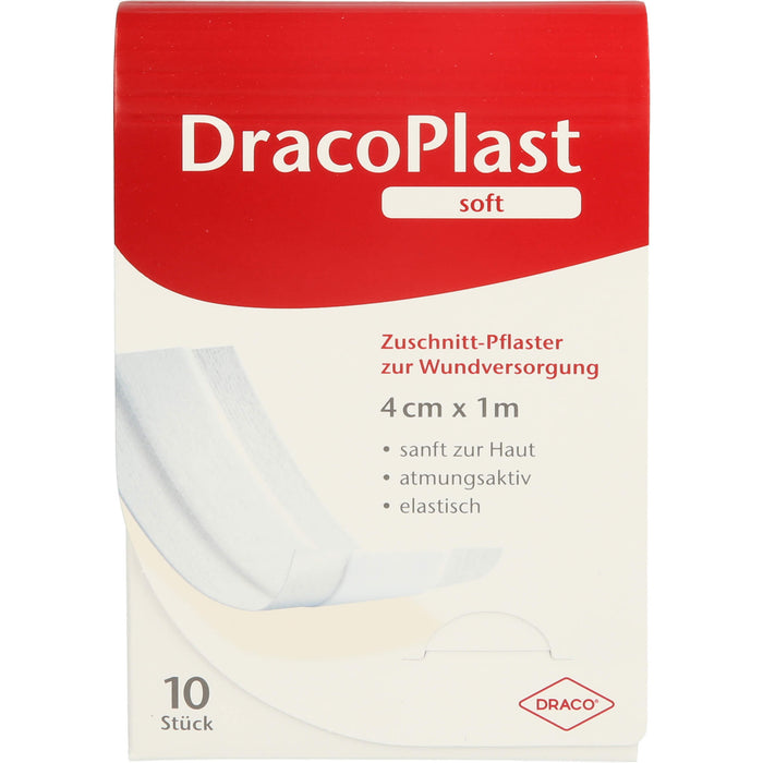 Draco Plast Soft Pflaster 1mx4cm, 1 pc Pansement