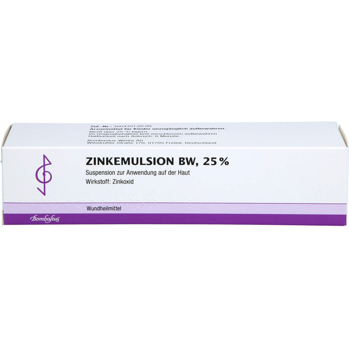 Zinkemulsion BW, 25 % Suspension zur Anwendung auf der Haut, 100 ml Solution