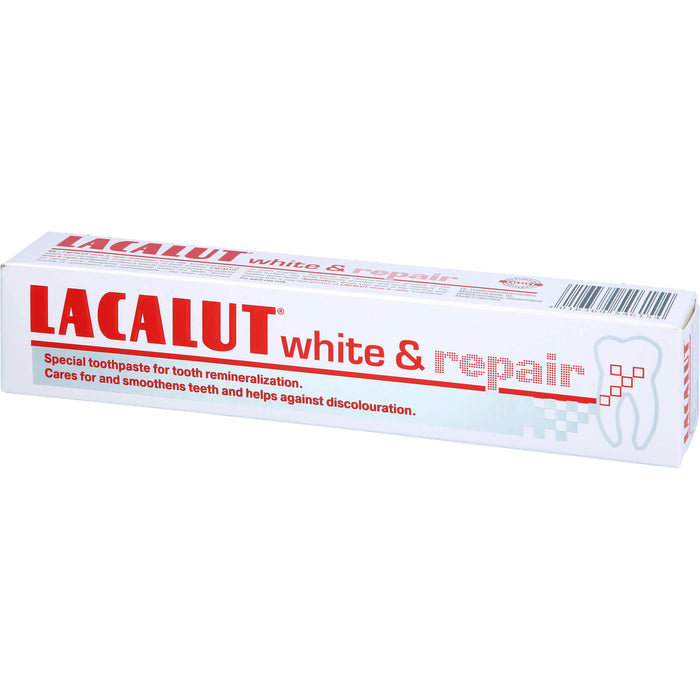 Lacalut white & repair Zahncreme, 75 ml Dentifrice