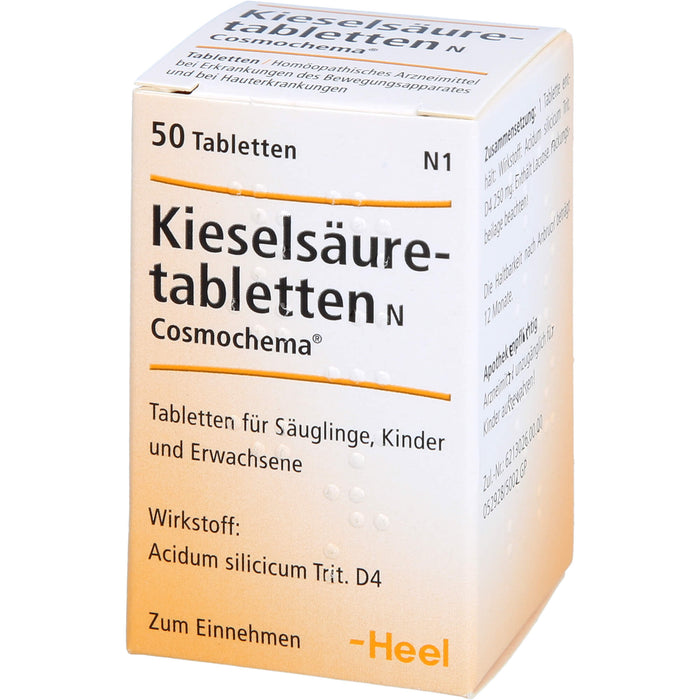 Kieselsäuretabletten N Cosmochema Tabletten, 50 pcs. Tablets