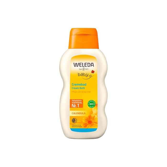 WELEDA baby Calendula Cremebad, 200 ml Badezusatz