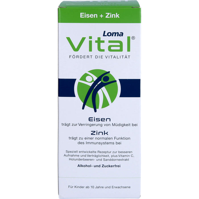 Lomavital Eisen+Zink, 500 ml FLU