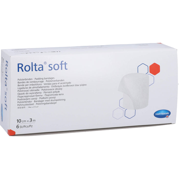 HARTMANN Rolta soft Synthetik-Wattebinden 3 m x 10 cm, 5 pcs. Pack