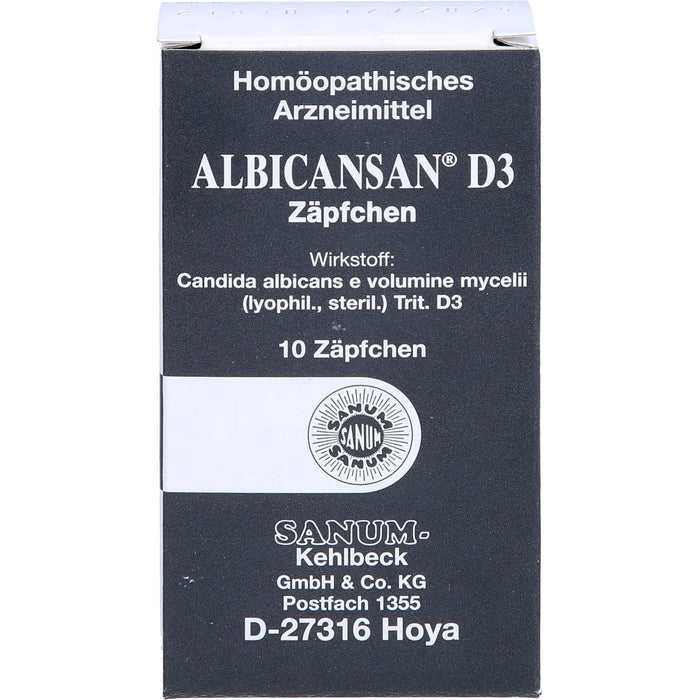 Albicansan D3 Sanum-Kehlbeck Supp., 10 St SUP