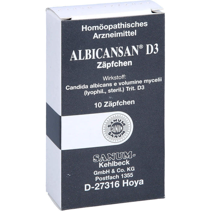 Albicansan D3 Sanum-Kehlbeck Supp., 10 St SUP