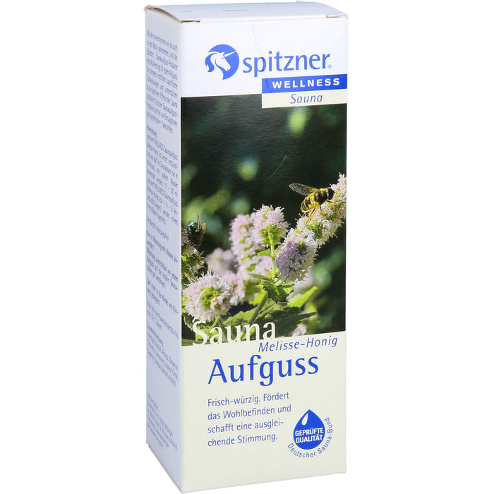 Spitzner Saunaaufguss Melisse-Honig Wellness, 190 ml KON