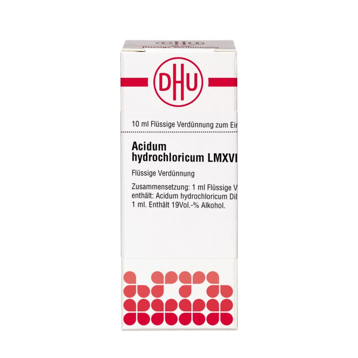 DHU Acidum hydrochloricum LM XVIII Dilution, 10 ml Lösung