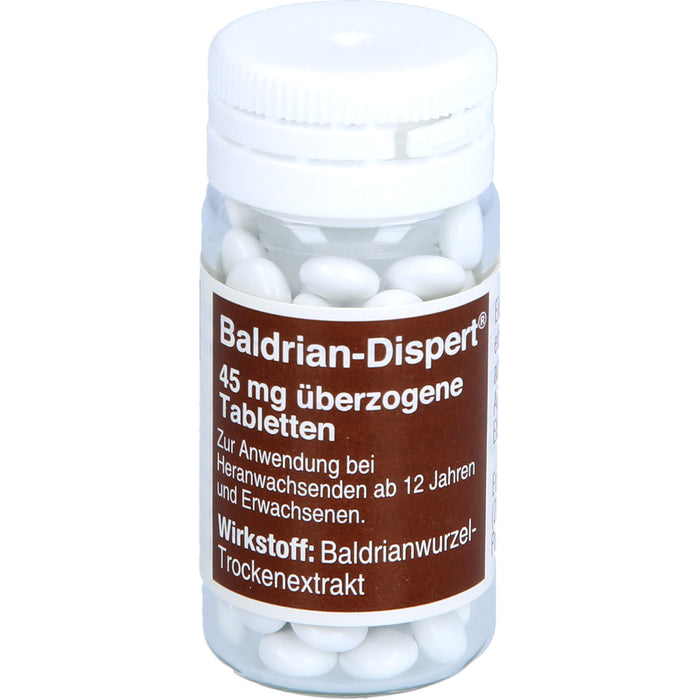 Baldrian-Dispert 45 mg überzogene Tabletten, 100 pcs. Tablets