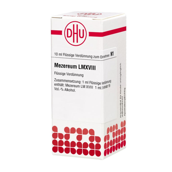 Mezereum LM XVIII DHU Dilution, 10 ml Lösung