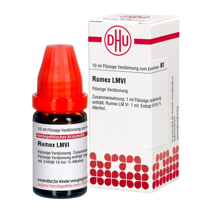 Rumex LM VI DHU Dilution, 10 ml Lösung