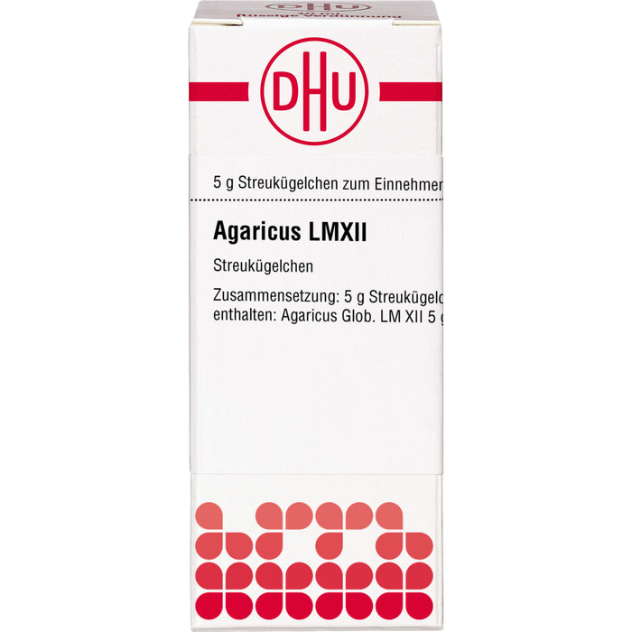 DHU Agaricus LM XII Streukügelchen, 5 g Globules