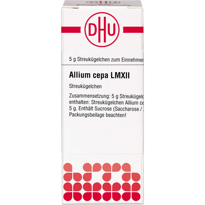 DHU Allium cepa LM XII Streukügelchen, 5 g Globules