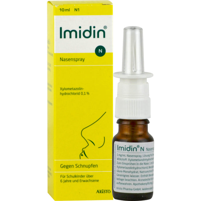 Imidin N Nasenspray, 10 ml Solution