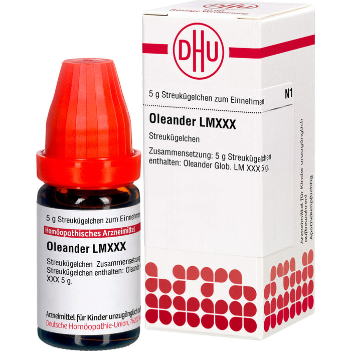 DHU Oleander LM XXX Streukügelchen, 5 g Globules