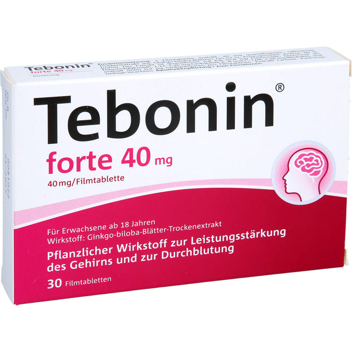 Tebonin forte 40 mg Tabletten, 30 pc Tablettes