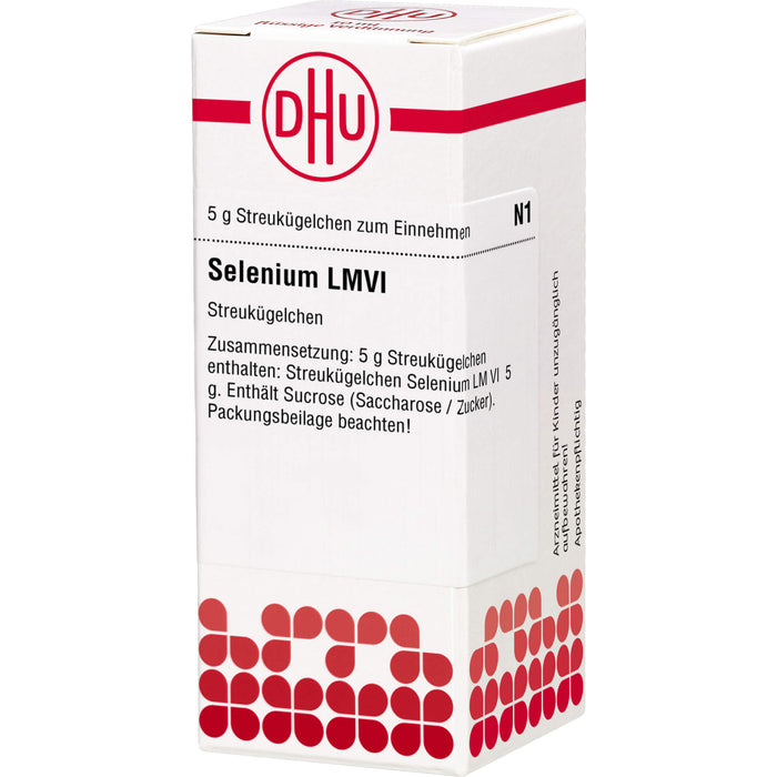 DHU Selenium LM VI Streukügelchen, 5 g Globules