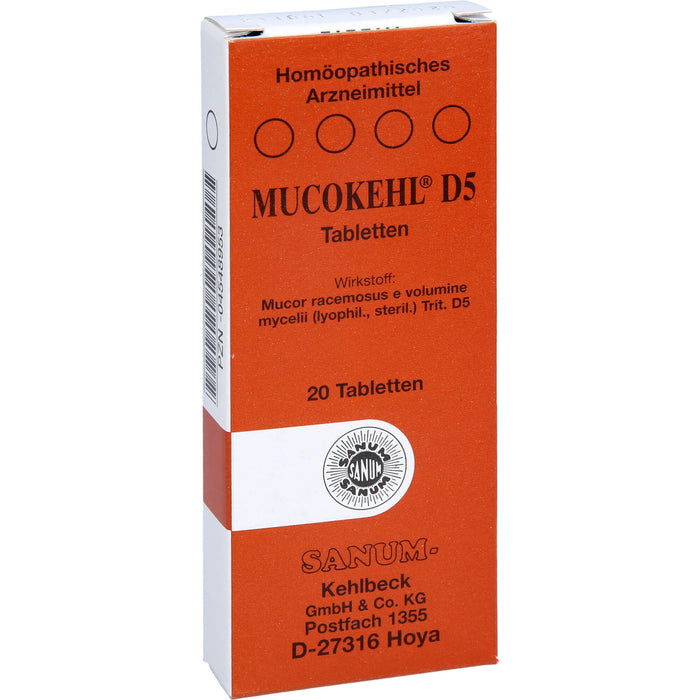 MUCOKEHL D5 Tabletten, 20 St. Tabletten