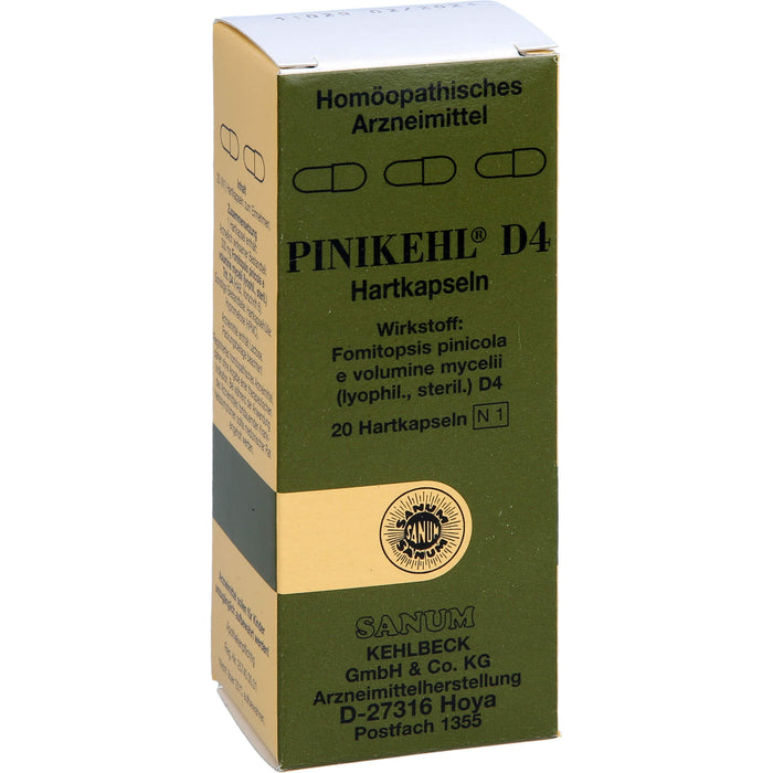 PINIKEHL D4 Hartkapseln, 20 pcs. Capsules