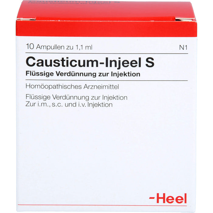 Causticum Injeel S Amp., 10 pc Ampoules