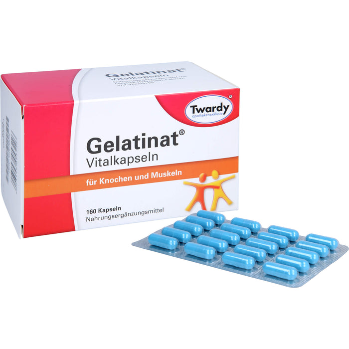 Gelatinat Vitalkapseln, 160 pc Capsules