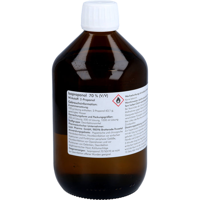 Leyh Isopropanol 70 % Lösung, 500 ml Lösung