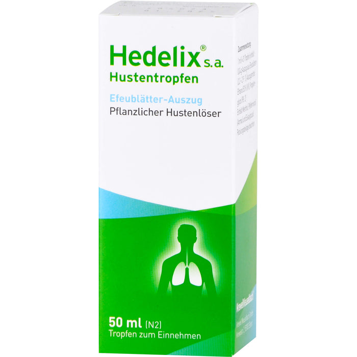 Hedelix s.a. Hustentropfen pflanzlicher Hustenlöser, 50 ml Solution