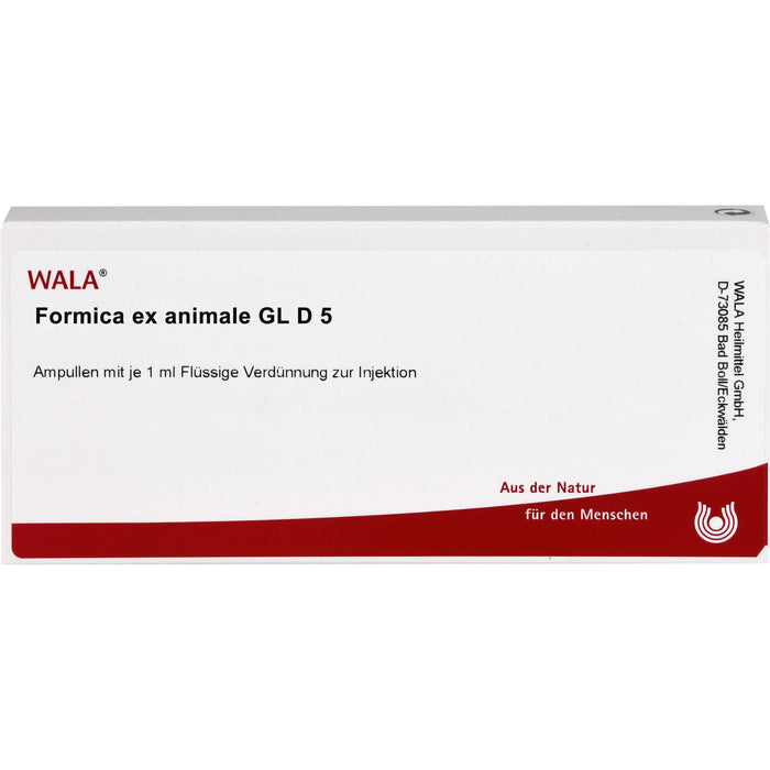 Formica Ex Animale Gl D5 Wala Ampullen, 10X1 ml AMP