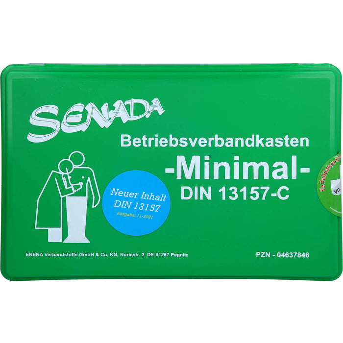 SENADA Betriebsverbandkasten -Minimal- DIN 13157- C, 1 pc Boîte