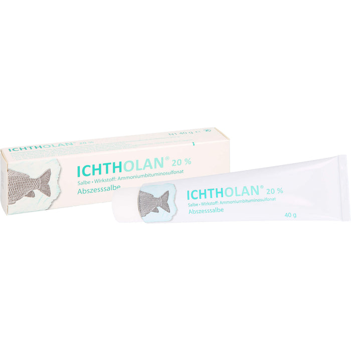 ICHTHOLAN 20% Abszesssalbe, 40 g Salbe