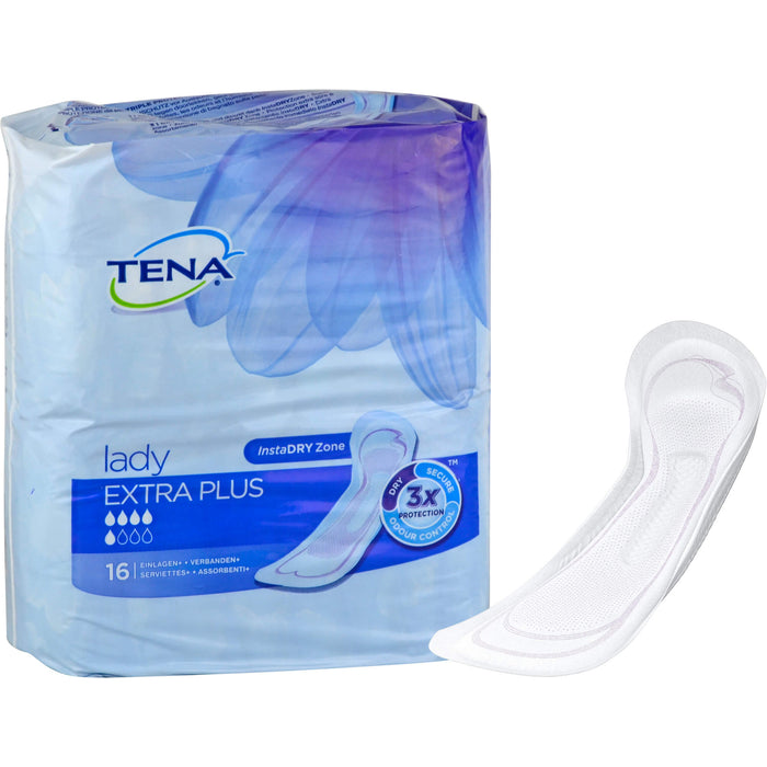 TENA Lady Extra Plus Einlagen, 16 pc Dépôts